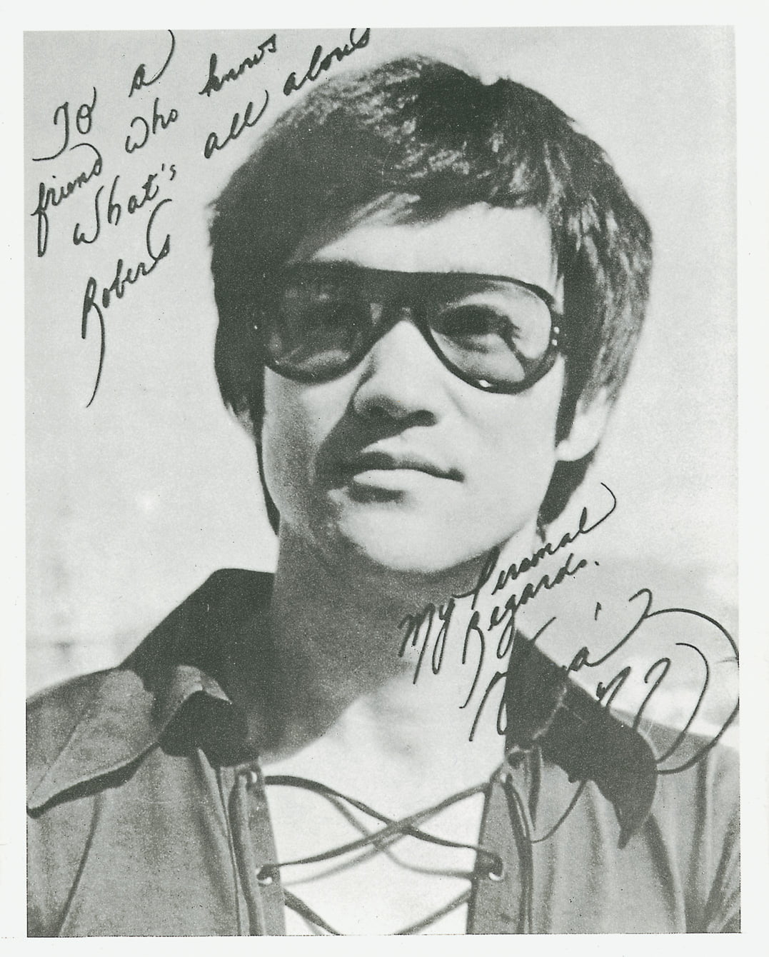 Bruce Lee Unterschrift