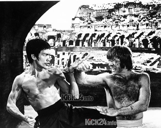 Bruce Lee gegen Chuck Norris
